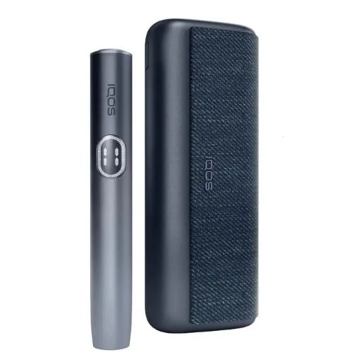 IQOS ILUMA i Prime Black heated tobacco device, holder plus Pocket Charger, in Dubai