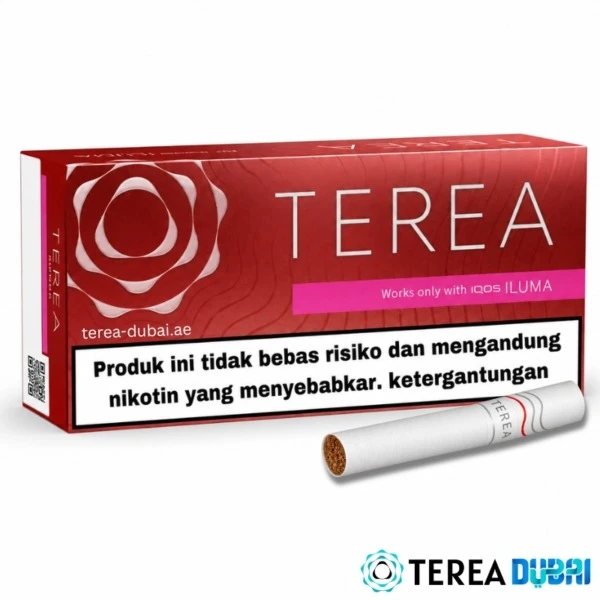 TEREA Sienna Indonesia pack of 20 sticks, rounded, toasted tobacco with light tea and woody aroma notes, in Dubai